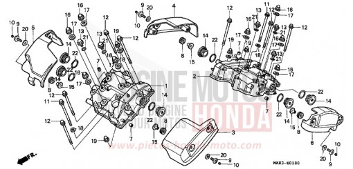 CYLINDER HEAD COVER VT1100C2X de 1999